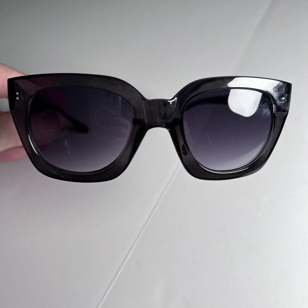 Kensie Adira GR Women's Cat Eye Sunglasses Black Frame & Lens Durable - Picture 6 of 11